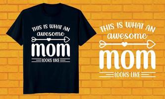 this is what an awesome mom looks like vector