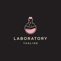 plantilla de diseño de icono de logotipo de potion labs vector plano