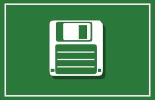 Floppy Disk Icon vector