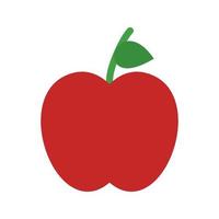 Apples Flat Multicolor Icon vector