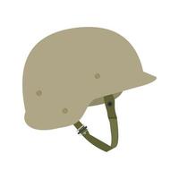 Helmet Flat Multicolor Icon vector