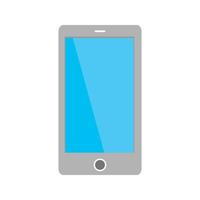 Phone Flat Multicolor Icon vector