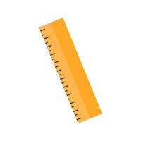 Ruler Flat Multicolor Icon vector