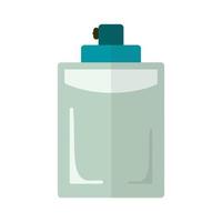 Perfume Bottle Flat Multicolor Icon vector