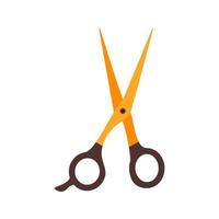 Scissors I Flat Multicolor Icon vector