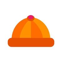 Hat IV Flat Multicolor Icon vector