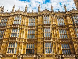 HDR Houses of Parliament in London photo