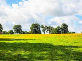 hdr vista de tanworth en arden foto