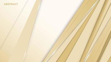 Luxury Abstract background in gold color design vector