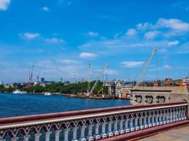 HDR River Thames in London photo