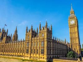 HDR Houses of Parliament in London photo