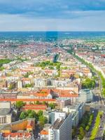 HDR Berlin aerial view photo