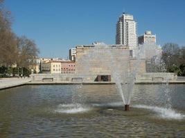 the city of Madrid in spain photo