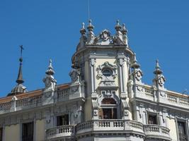 the city of Madrid in spain photo