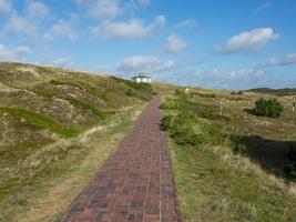 Spiekeroog island in germany photo