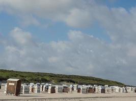 Spiekeroog island in germany photo