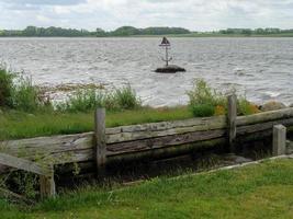 maasholm en el río schlei en alemania foto