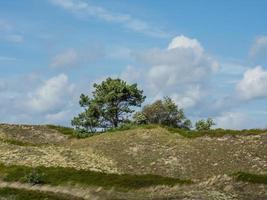 the island of Spiekeroog in germany photo