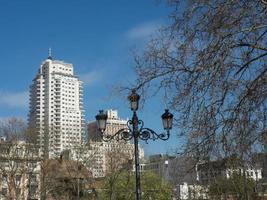 the city of Madrid in spain photo