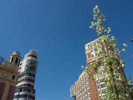 la ciudad de madrid en españa foto