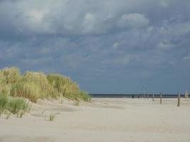 la isla de spiekeroog en alemania foto