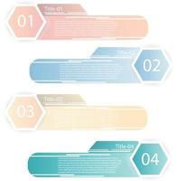 Infographic hexagon data vector Template Process concept Step for strategy and information education