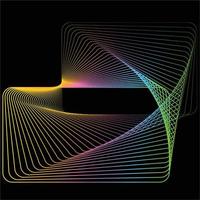Vector Illustration of movement pattern of lines and shape geometric abstract background. EPS10.
