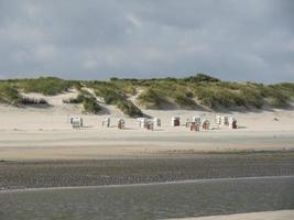 Spiekeroog island in germany photo