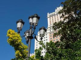 the city of Madrid in spain photo