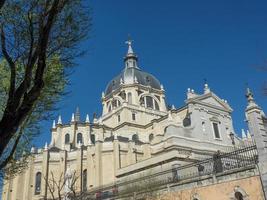 the city of Madrid in spain photo