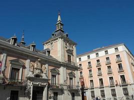 Madrid city in spain photo