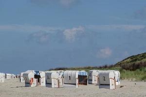 la isla spiekeroog en alemania foto