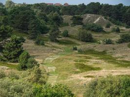 the island of Spiekeroog in germany photo