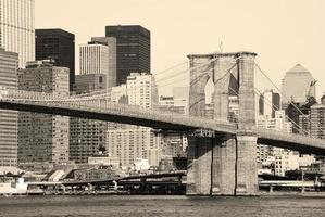 New York City Brooklyn Bridge photo