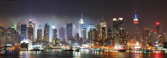 horizonte de la ciudad de nueva york foto