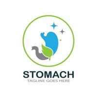 stomach care icon designs vector