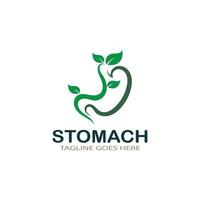 stomach care icon designs vector