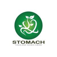 stomach care icon designs vector