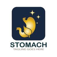 stomach care icon designs vector