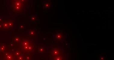 abstract background using glowing balls that move sporadically and diagonally video