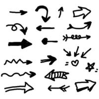 SET OF ARROWS VECTOR DESIGN.