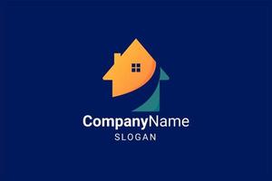 Real Estate Logo Design Template vector