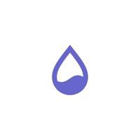 water and water drop simple icon vector