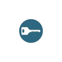 simple lock and padlock icon vector