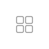 smart phone notification simple icon vector