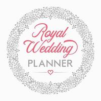 Wedding  Planner Logo Design Vector template