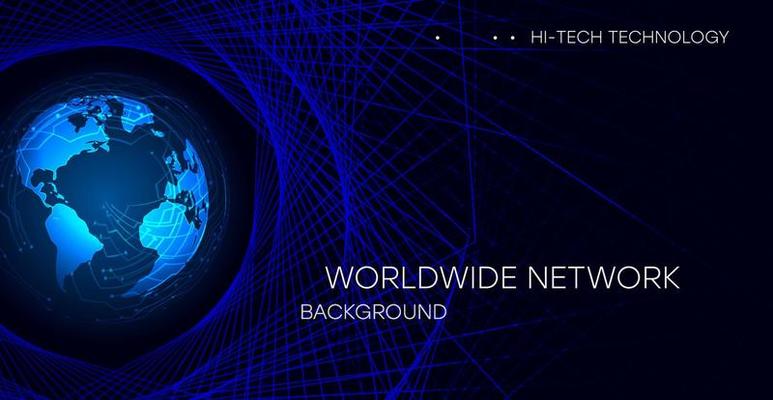 Abstract technology internet