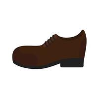 Men's Boots Flat Multicolor Icon vector