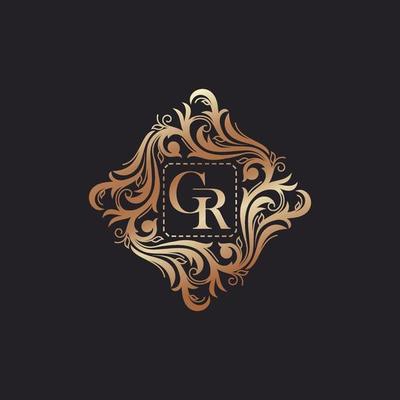 Golden Luxury Logo Design Vector Template