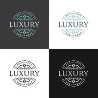 Golden Luxury Logo Design Vector Template